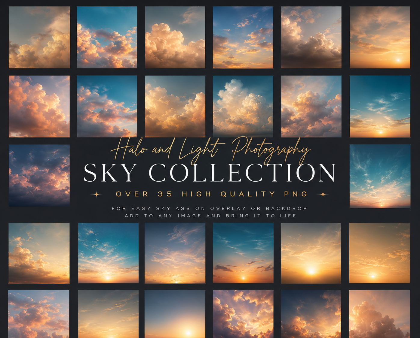 ☁️ Halo and Light Photography Sky Collection