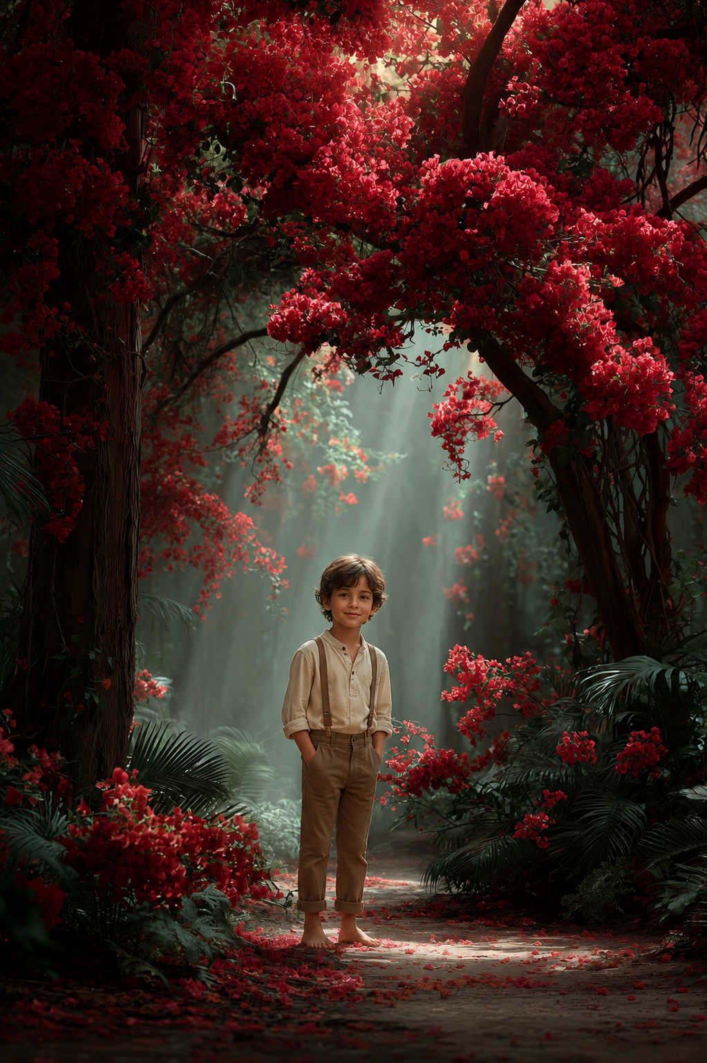 🌲✨ Magical Forest Digital Background ✨🌲