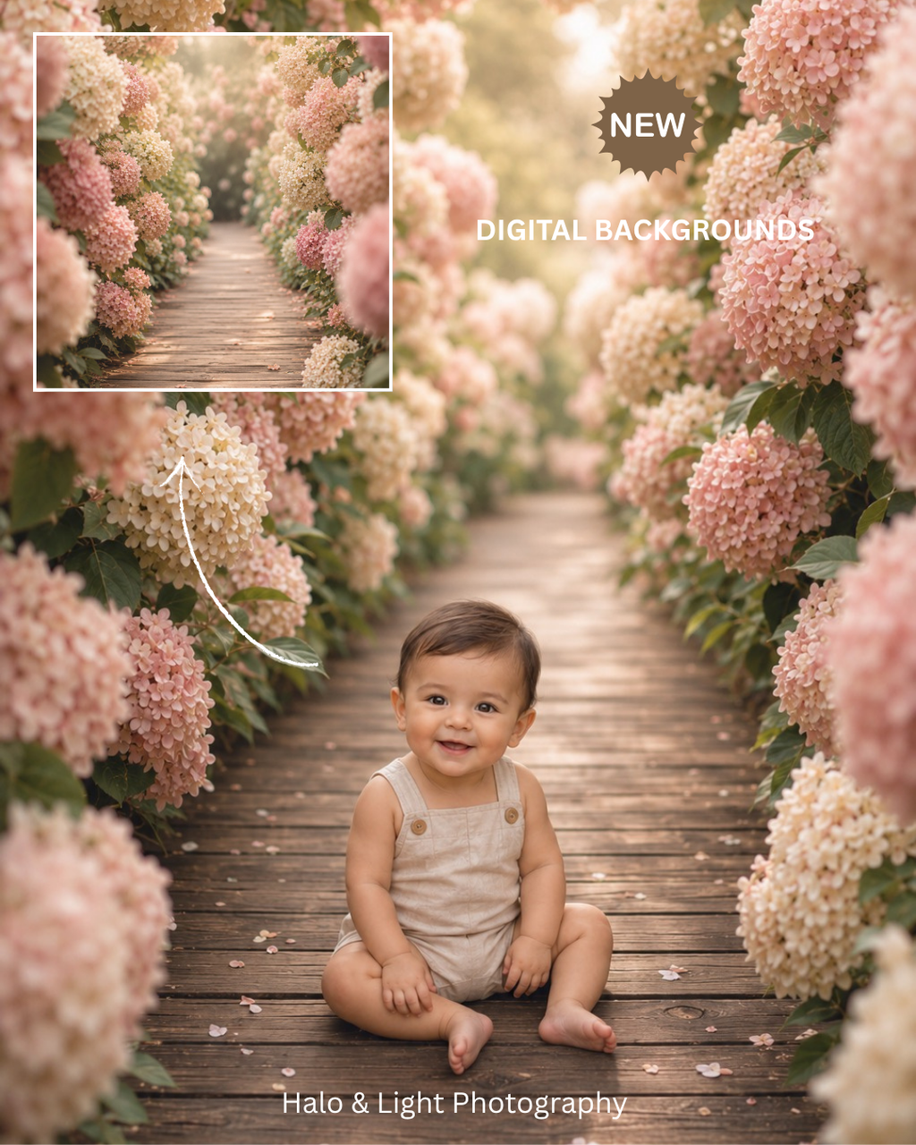 Floral Digital Background 🌸✨